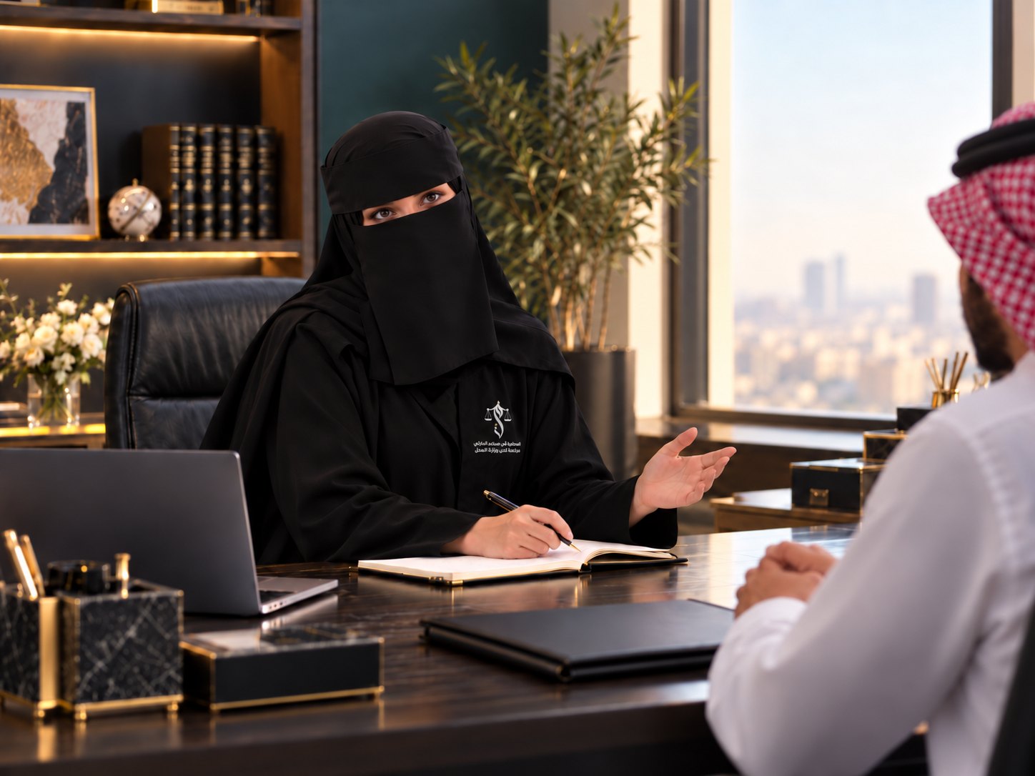 استشارة قانونية في مكتب